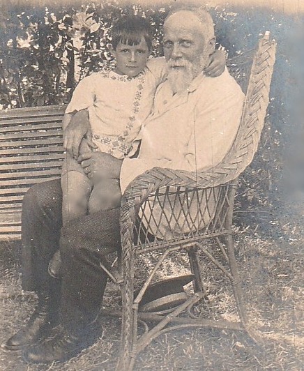 François Charon et son petit-fils Etienne Negre