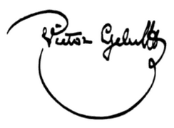 signature Victor Gélu