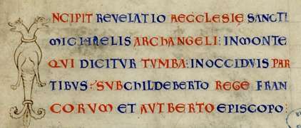 manuscrit latin