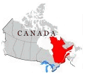 carte du Qu&eacute;bec