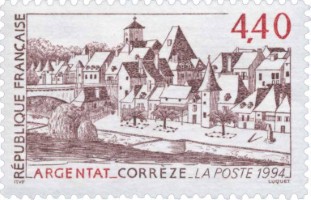 timbre Argentat-sur-Dordogne