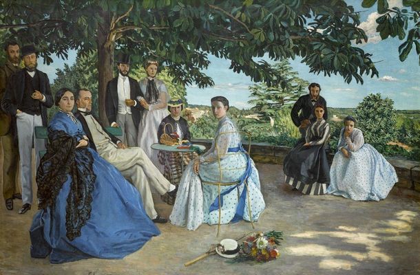 Bazille : Réunion de famille