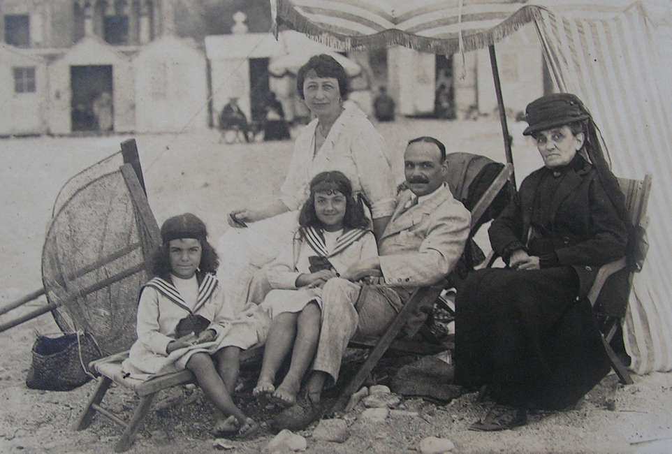 Georges Bravard plage 1920