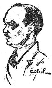 Georges Bravard, croquis de Cabrol