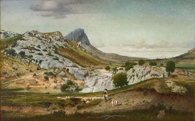 Pic Saint-Loup par Eugène Castelnau