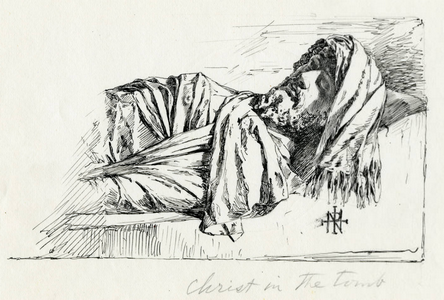 Christ in the Tomb, Moses Ezekiel