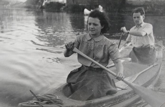 Claude et Yette Dailly, aviron