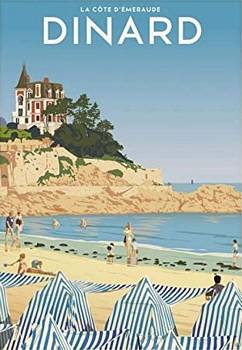 affiche Dinard la côte d'Emeraude