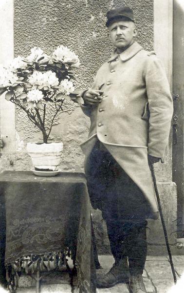 Etienne Jackson en uniforme (1914)