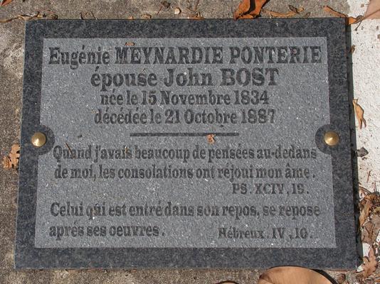 Eugénie Meynardie Ponterie