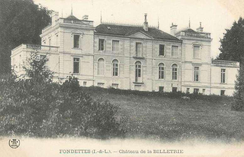 chateau Billetrie, Fondettes (Indre-et-Loire)
