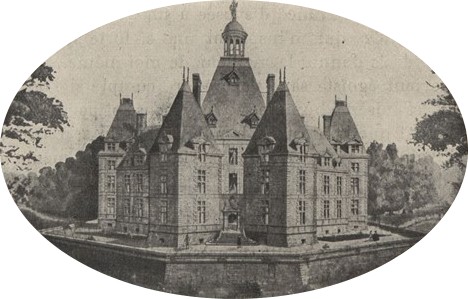 gravure du château de La Force