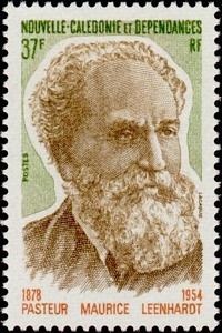 Pasteur Maurice Leenhardt, timbre de Nouvelle-Calédonie