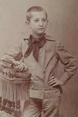 photographie Léopold Nègre enfant