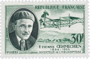 Étienne Oehmichen, inventeur de l'hélicoptère