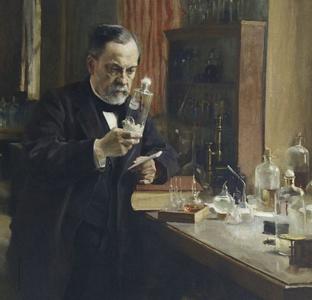 portrait de Louis Pasteur par Albert Edelfelt