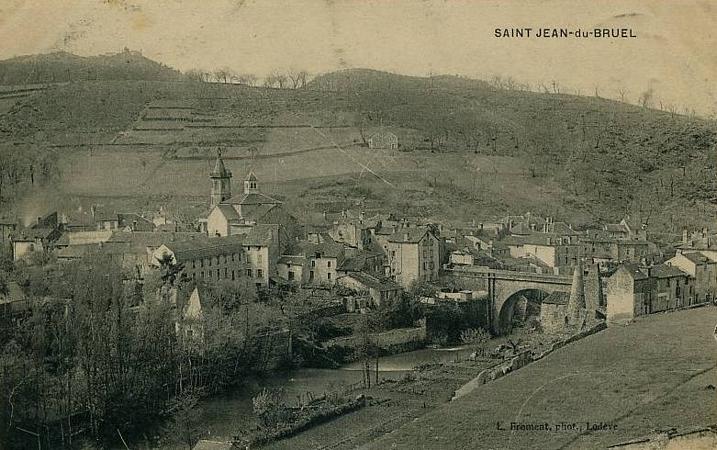 carte postale de Saint-Jean-du-Bruel