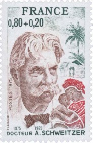 timbre Albert Schweitzer