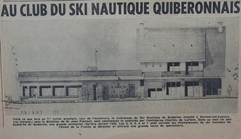 Club ski nautique castero - article Ouest-France