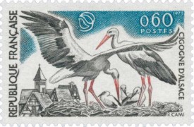 Cigogne d'Alsace (timbre)