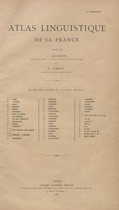 Atlas linguistique de la France