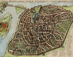 plan Avignon par Merian