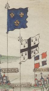 drapeau breton croix noire et hermines