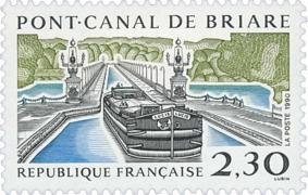 timbre pont-canal de Briare