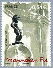 timbre Manneken Pis