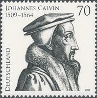 Jean Calvin timbre France