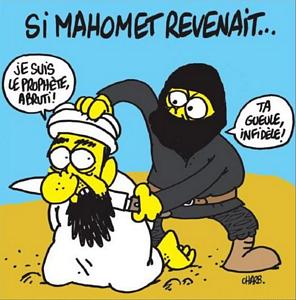 caricature de djihadiste par Charb