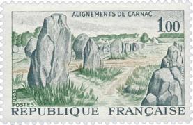 timbre alignements de Carnac