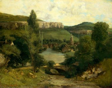 Ornans par Gustave Courbet