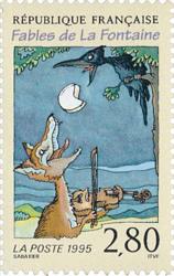 timbre fable le corbeau et le renard