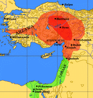 map of the Hittite kingdom
