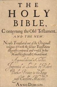 The Holy Bible 1611