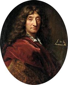 portrait de Jean de La Fontaine par François de Troy