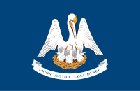 drapeau Louisiane