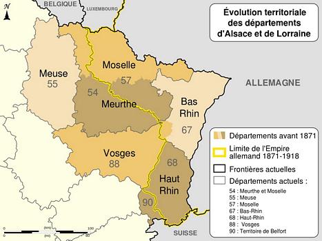 département de la Meurthe avant la guerre de 1870