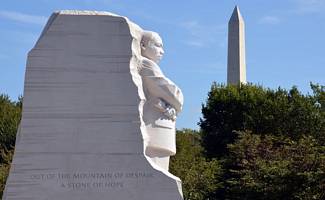 MLK, a stone of hope