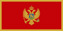 drapeau montenegro