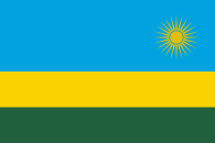 drapeau du Rwanda