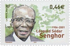 timbre Léopold Sédar Senghor