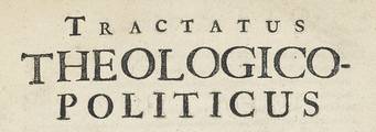 Spinoza : Tractatus theologico-politicus