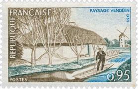 timbre paysage vendéen