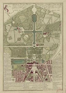 Plan du château de Versailles (1780)
