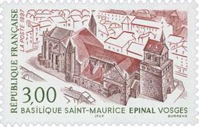 timbre basilique Epinal