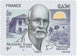 timbre Alexandre Yersine