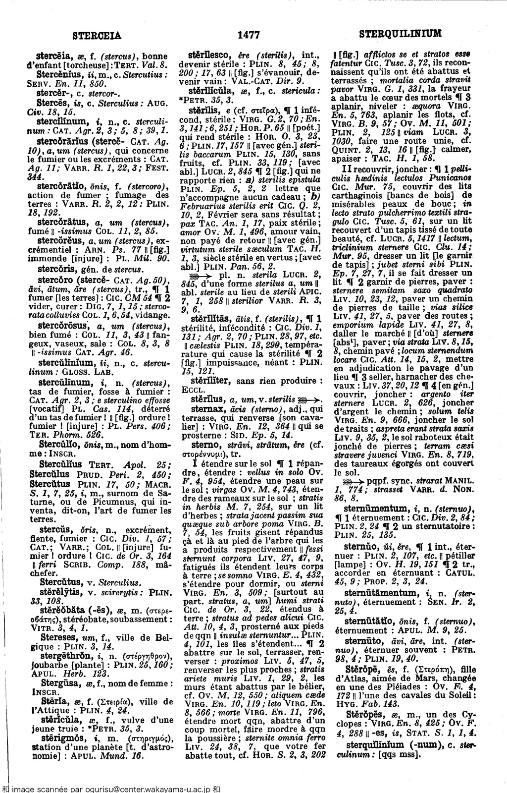 dictionnaire Gaffiot