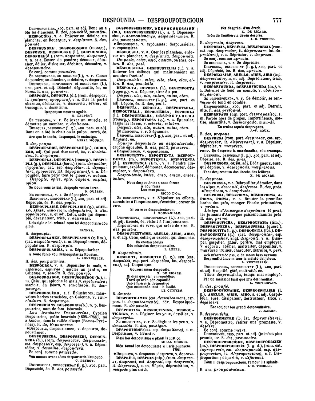 Tresor du Felibrige
